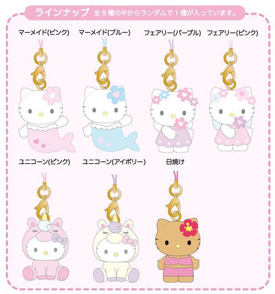 楽天市場】サンリオ ハローキティ トレーディングマスコットストラップ