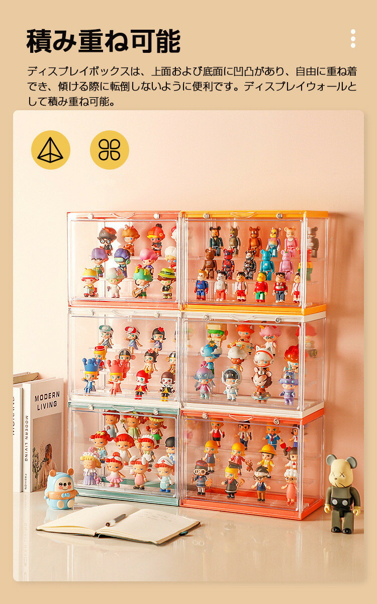 楽天市場】【保証付】 コレクションケース アクリル 卓上 クリア 扉