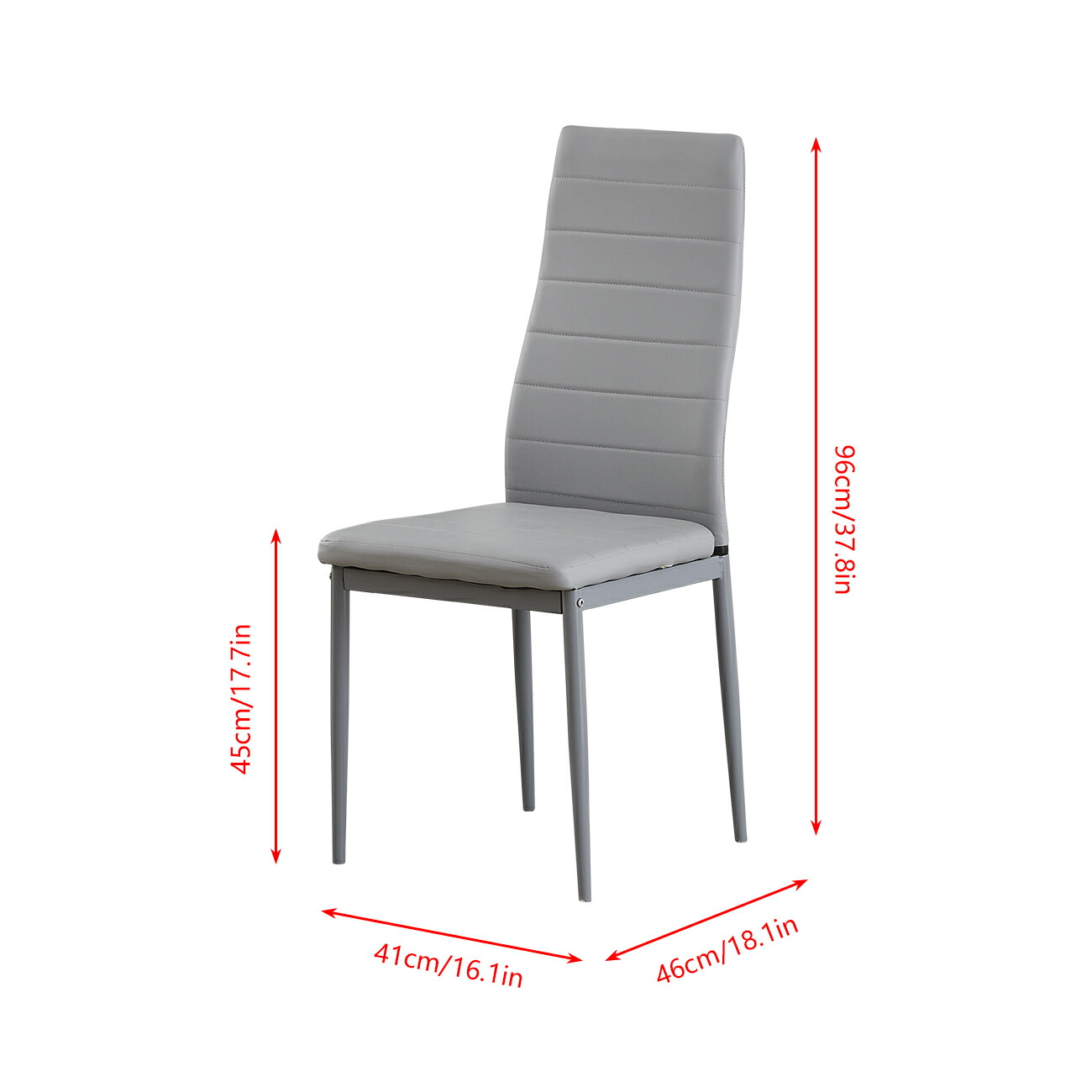 楽天市場】送料無料 ダイニングチェア 4脚セット PUレザー 肉厚