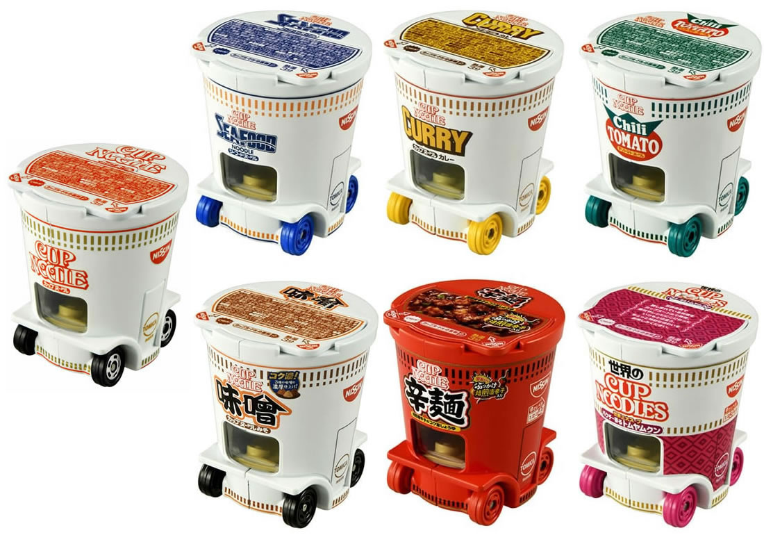 楽天市場】ドリームトミカ カップヌードル 全7種類 フルコンプリート