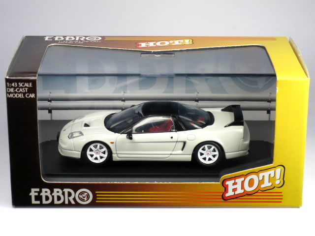 楽天市場】【絶版品】エブロ 1/43 ホンダ NSX タイプ R 2002 ホワイト