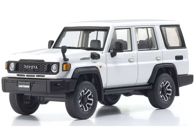 楽天市場】京商 1/43 トヨタ ランドクルーザー 70 スーパーホワイトII
