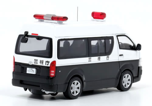 楽天市場】RAI'S 1/43 トヨタ ハイエース DX ハイルーフ 2007 警視庁