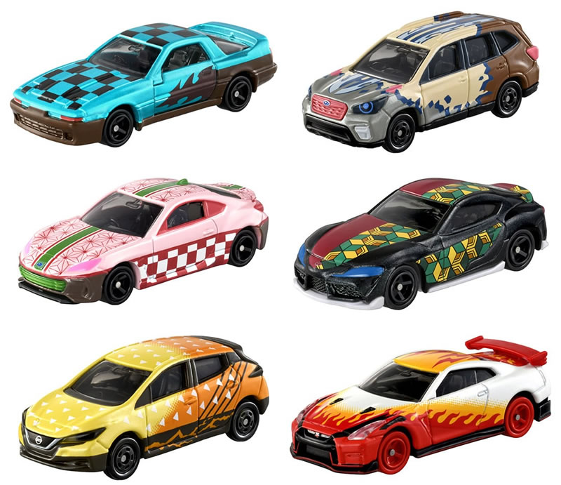 楽天市場】鬼滅の刃トミカ スペシャルカラーコレクション (1BOX:6個入