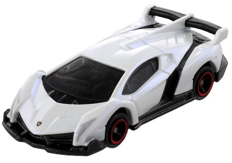 楽天市場】【単品】トミカ ランボルギーニ ヴェネーノ ホワイト