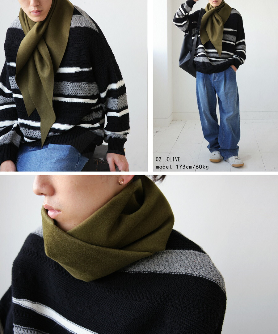 楽天市場】「SEAVEN」FOXTAIL SCARF フォックステイルスカーフ・再再販