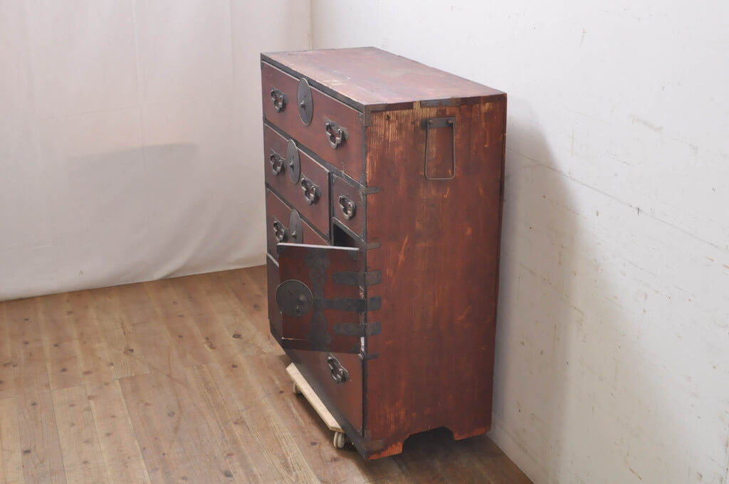 楽天市場】☆事前問合せ必須☆ 和製アンティーク 明治大正期 会津箪笥