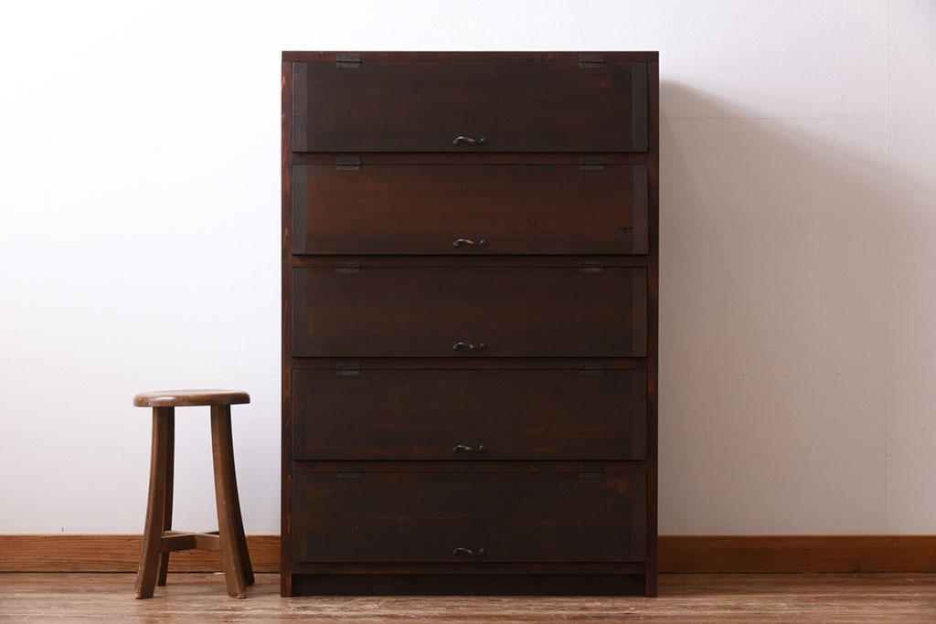 楽天市場】【オーダー注文・受注生産商品】 収納棚 パタパタ扉 古材