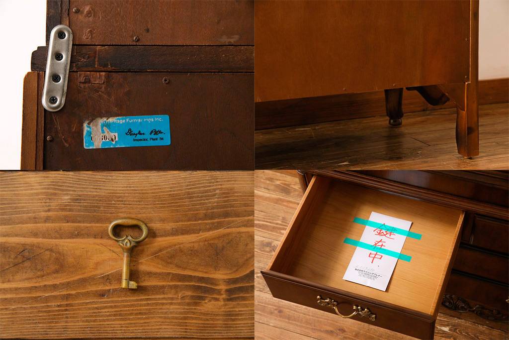 楽天市場】ビンテージ家具 セクレタリー DREXEL HERITAGE ドレクセル