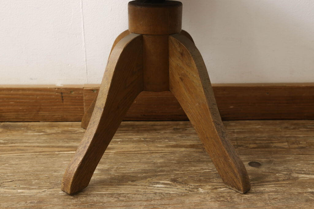 楽天市場】☆事前問合せ必須☆ 和製アンティーク スツール ナラ材 回転