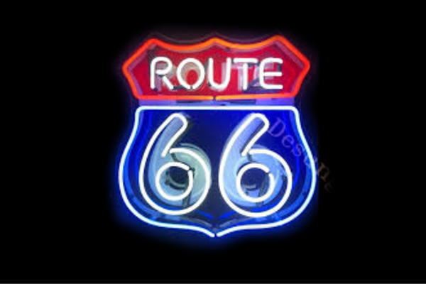 楽天市場】ネオン ルート66ROUTE 66 道路 国道 アメリカ 道 バー BAR