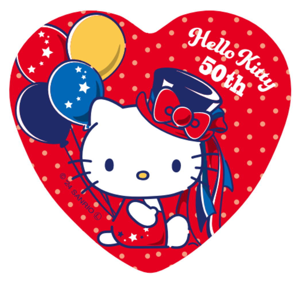 楽天市場】日本製 サンリオキャラクターズ ハート型缶バッジハロー