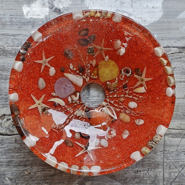 楽天市場】貝殻の洗面ボウル Sサイズ φ250貝殻 リゾート風 オリジナル