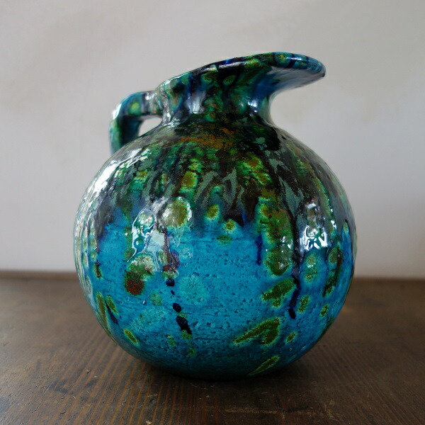 楽天市場】ヴィンテージ 陶器 花瓶 フラワーベース 水差し西ドイツ Fat