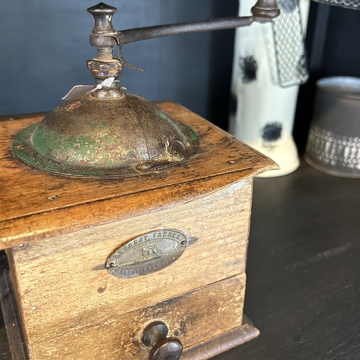 楽天市場】【 フランスアンティーク コーヒーミル 】インテリア雑貨 日