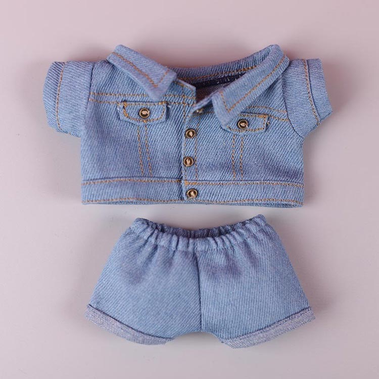 楽天市場】ぬいぐるみ服 デニムジャケット デニムパンツ 上下セット