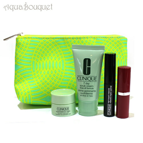 楽天市場】クリニーク スキンケアギフトセット FY20グリーンポーチ付き