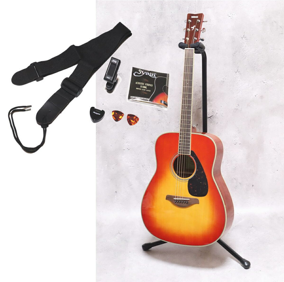 楽天市場】YAMAHA FG820 AB ヤマハ アコースティックギター オータム