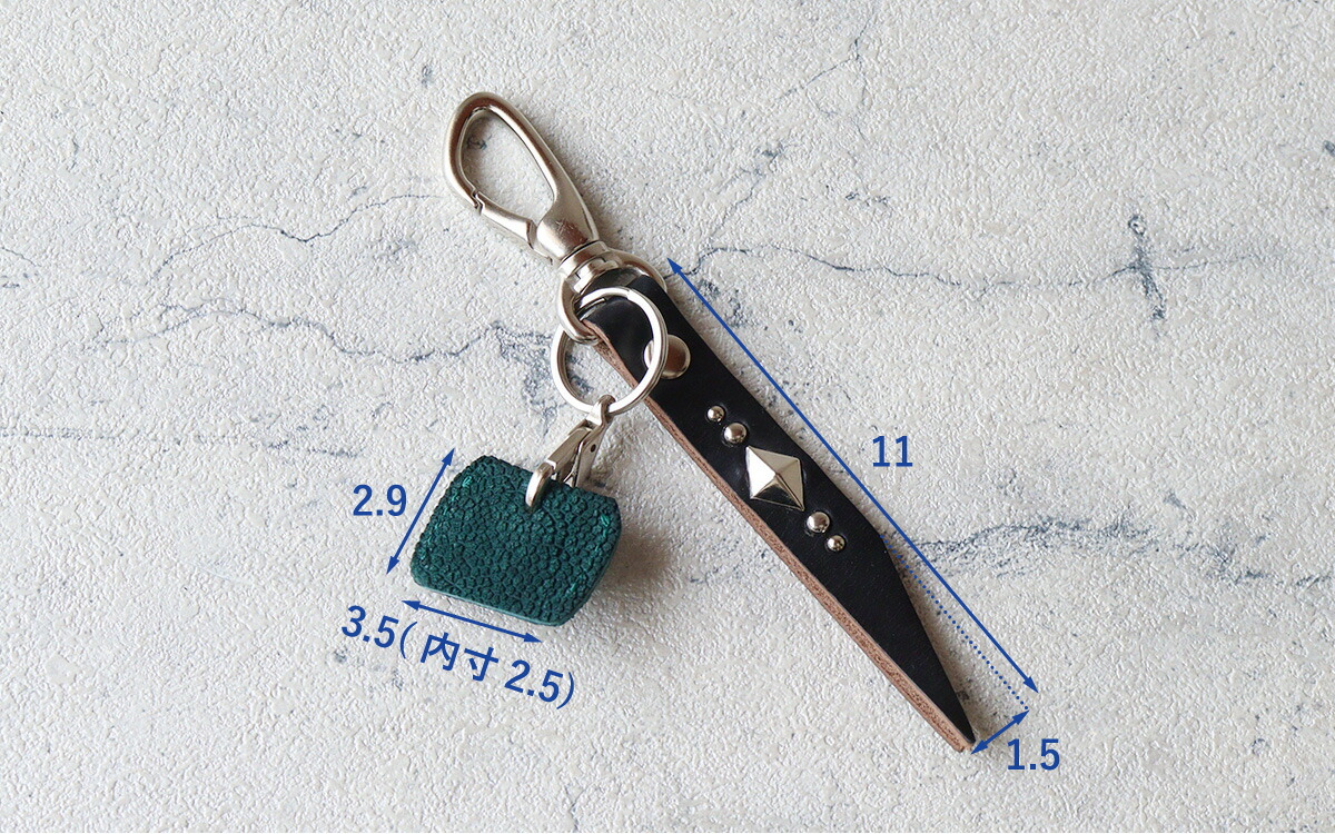 楽天市場】【日本製】ZOO(ズー) 牛革×象革 ブラック スタッズ手打ち