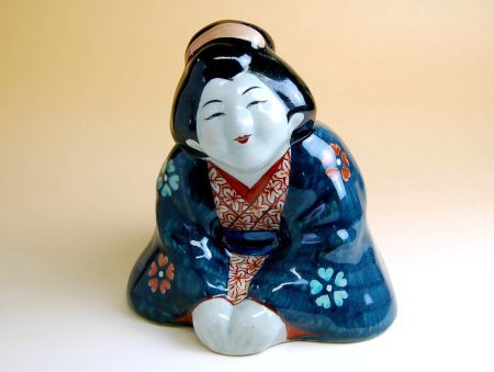 楽天市場】置物 陶器 陶磁器 有田焼 インテリア 日本製 お迎え人形（大