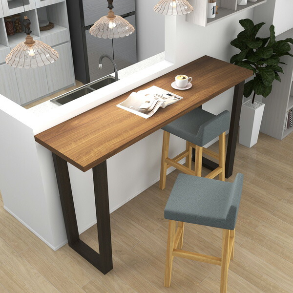 楽天市場】カウンターテーブル ハイテーブル 4人掛け おしゃれ バー