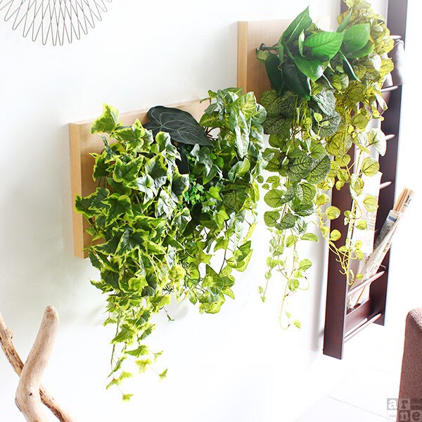 楽天市場】フェイクグリーン 壁掛け 造花 光触媒 観葉植物 アレンジ