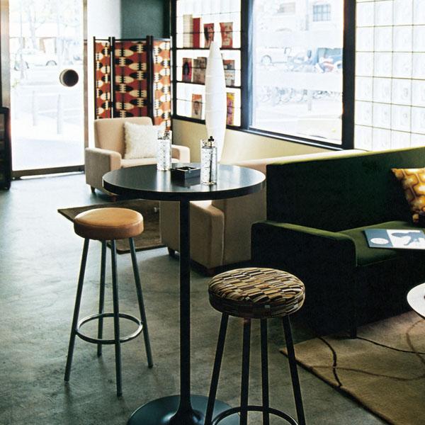 楽天市場】カウンターテーブル 丸型 バーテーブル カフェ風 幅60