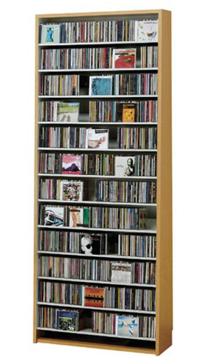 楽天市場】CDラック スリム 大容量 おしゃれ cd ラック DVD 収納 棚