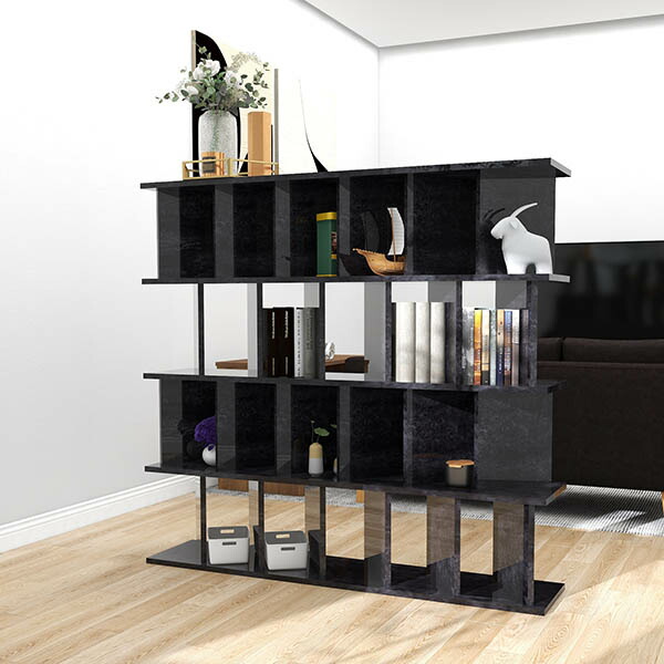 楽天市場】本棚 マガジンラック パーティションラック おしゃれ