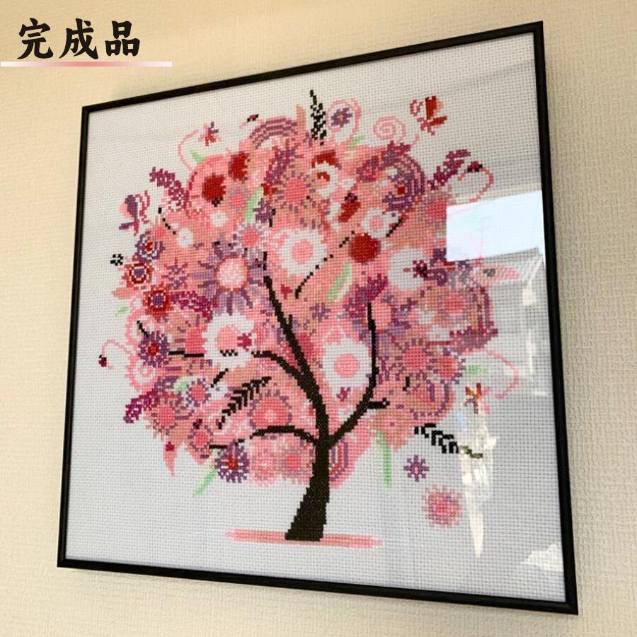 楽天市場】クロスステッチ キット 春夏秋冬 四季 刺繍キット 図案印刷