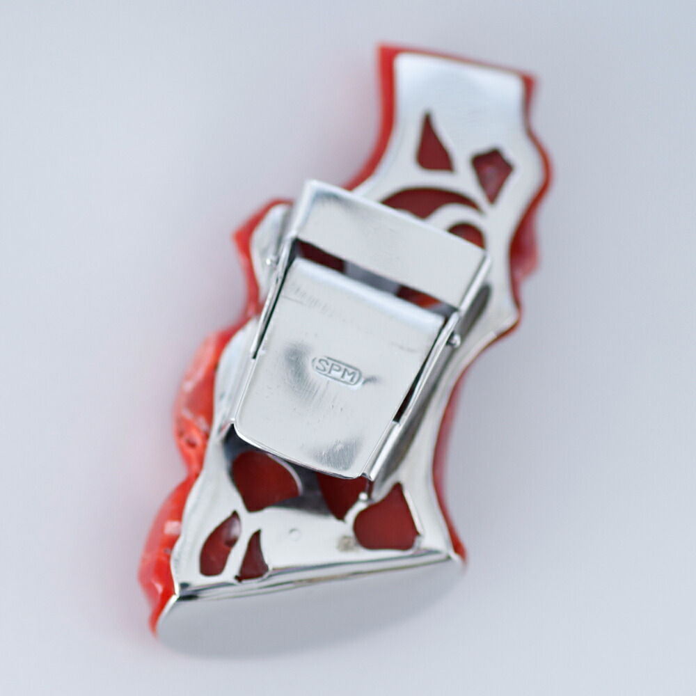 楽天市場】≪1年保証付き≫ 日本産血赤珊瑚＜枝＞ループタイシンプル