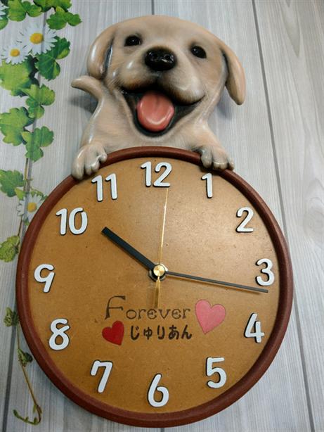 楽天市場】#ワンちゃん時計 3D リアル 立体 #オーダー ペット 時計