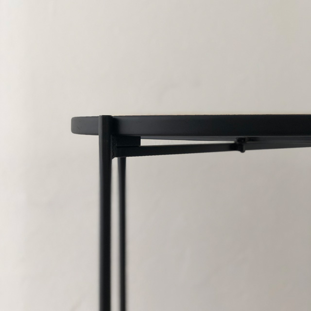 楽天市場】ラタン サイドテーブル 直径40cm 【ART OF BLACK】 : ART OF