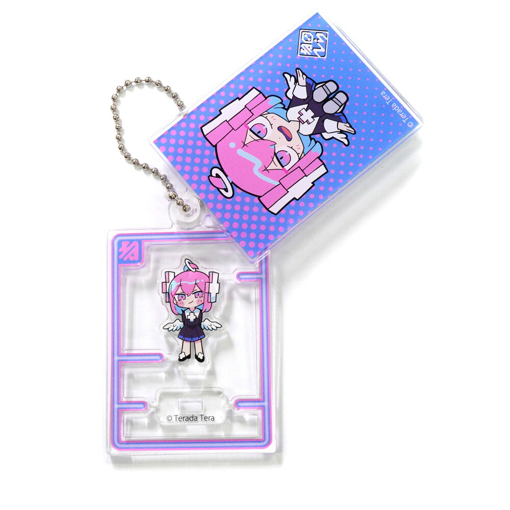楽天市場】アクリルスタンド型キーホルダー【てん死ちゃん】 / 寺田