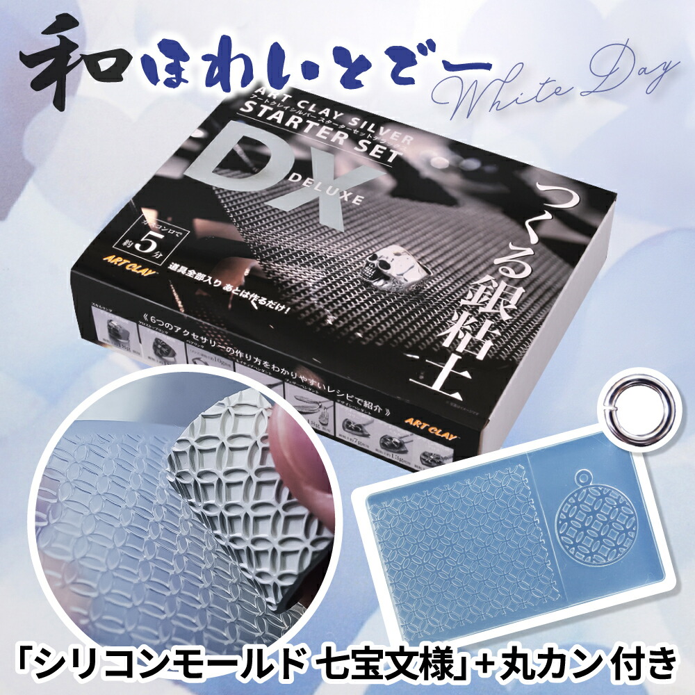 楽天市場】（ご購入特典つき）アートクレイシルバースターターセットDX
