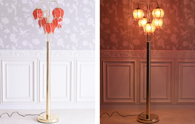 楽天市場】【新生活フェア_2/28まで！】 フロアスタンドライト 5灯 調