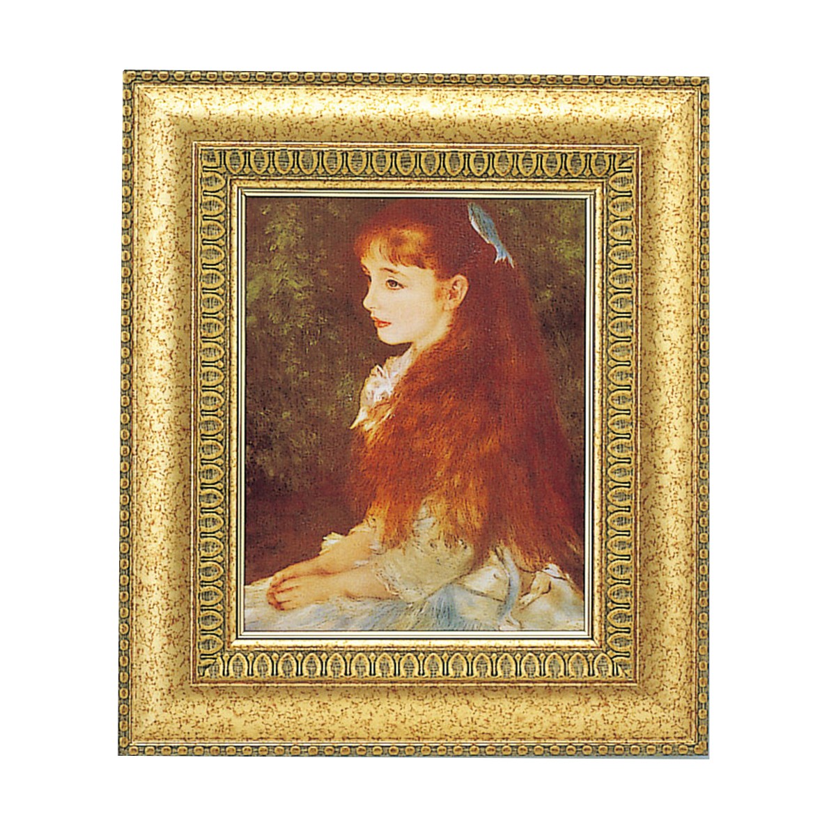 楽天市場】＜お取り寄せ品＞ 複製可愛いイレーネ ルノワール作 F10号