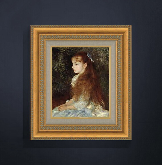 楽天市場】【油絵 直筆仕上げ】ルノワール イレーヌ・カーン・ダン