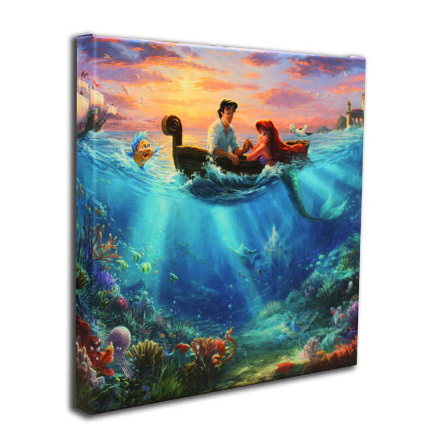 楽天市場】thomas kinkade disney little mermaidの通販