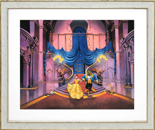 楽天市場】ディズニー「美女と野獣(W)」展示用フック付 限定1500部