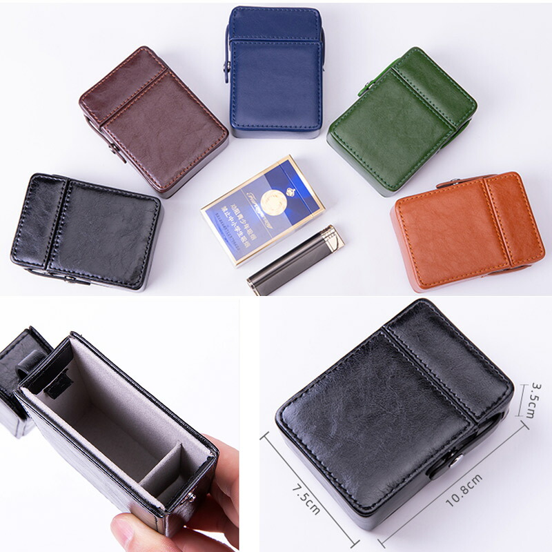 楽天市場】＼予約販売／タバコケース メンズ シガレットケース レザー