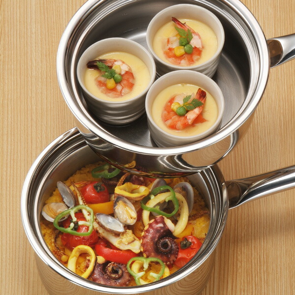 楽天市場】＼ポイント10倍／ 鍋セット プリンセスなべセット 2段調理