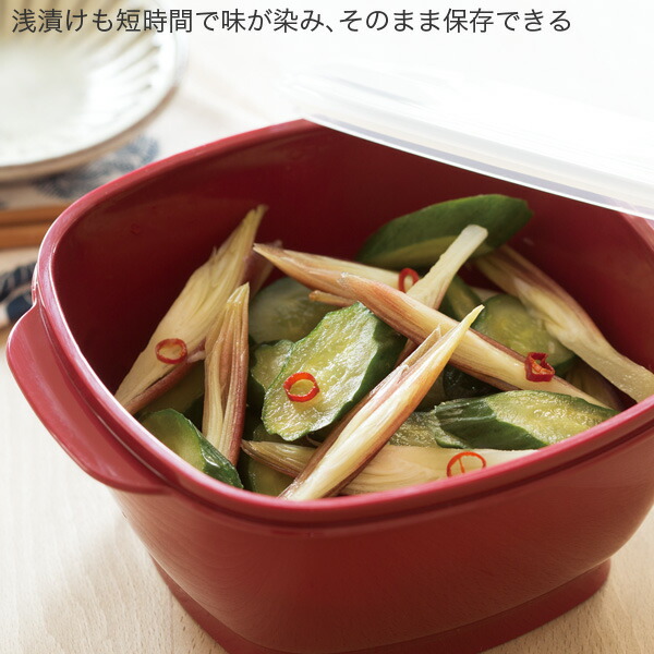 楽天市場】＼ポイント10倍／ 真空容器 保存容器 真空おひつ 角 2.0合 1