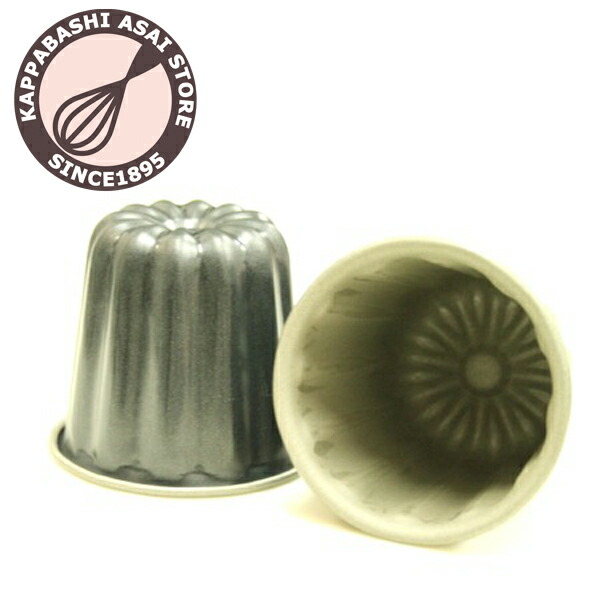 楽天市場】カヌレ型 ブラックフィギュアフッ素樹脂加工 : かっぱ橋