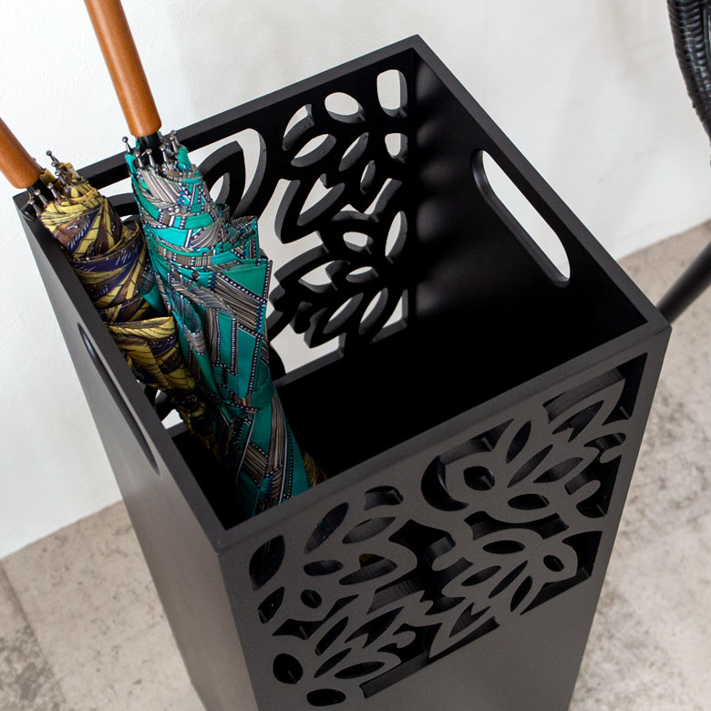 楽天市場】傘立て 蓮の花 彫刻アート MULIA ムリア 木彫り かさ立て 傘