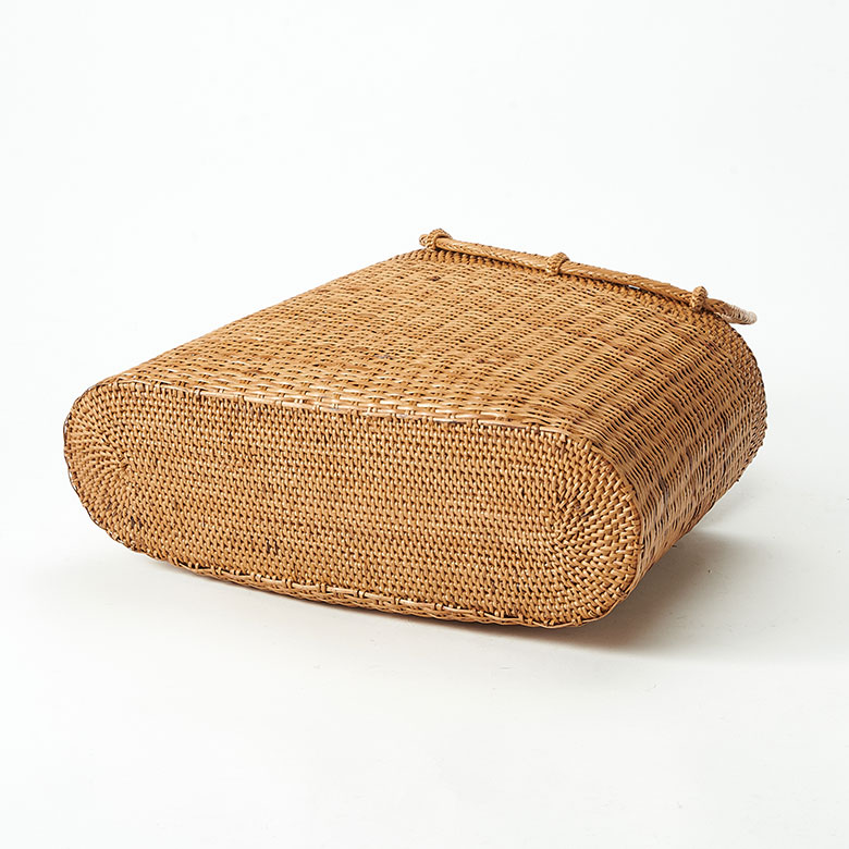 楽天市場】かごバッグ バリ島 アタバッグ 浴衣 巾着付き バッグ バリ