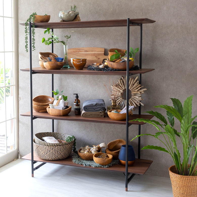 楽天市場】トレイ チークウッド 木製 ウッド ボウル Lサイズ