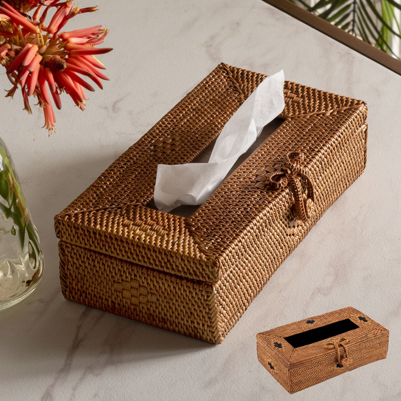 楽天市場】リボンストラップのアタ製 アジアン ティッシュケースカバー