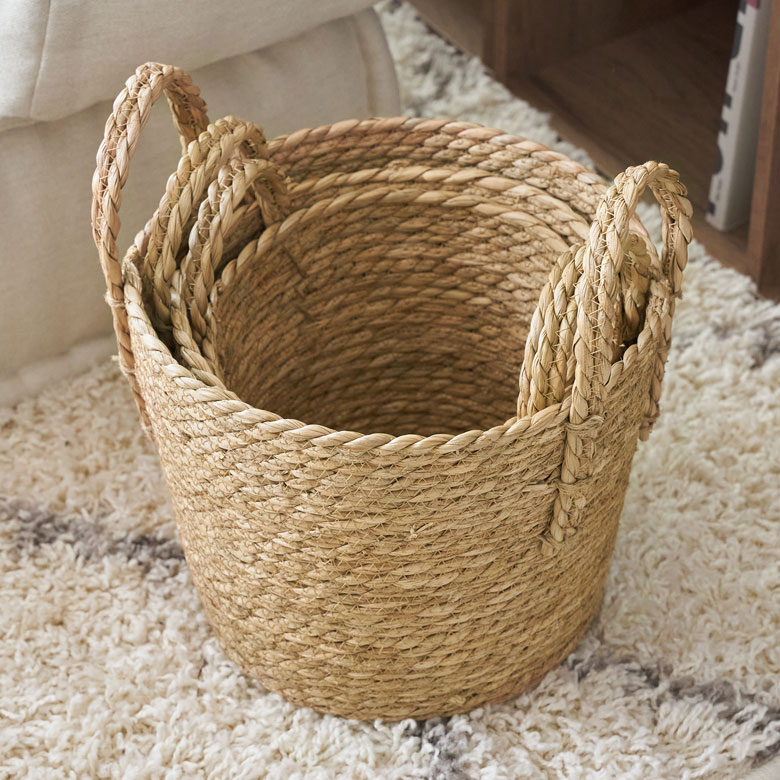 楽天市場】プランターカバー 植木鉢カバー アジアンバスケット