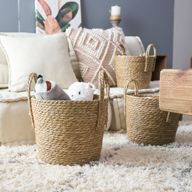 楽天市場】プランターカバー 植木鉢カバー アジアンバスケット